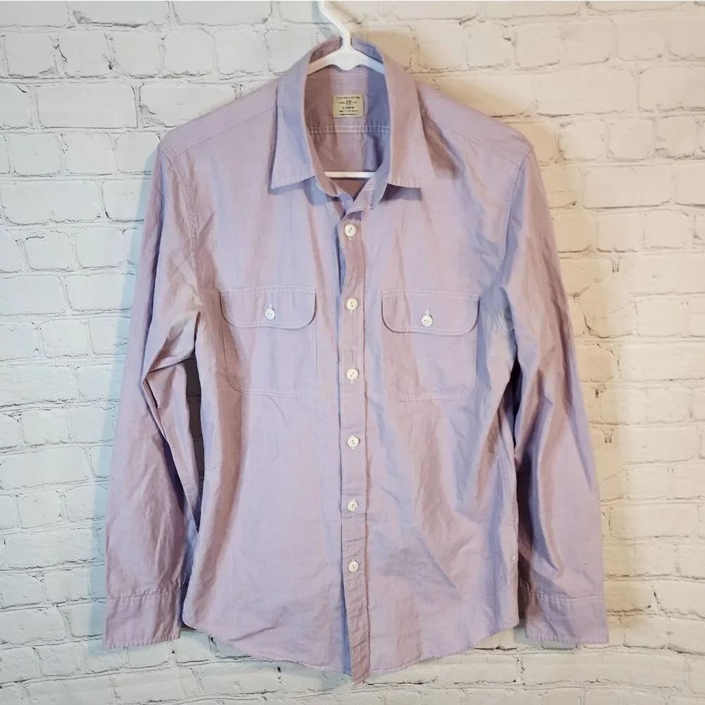 Men's J. Crew longsleeve button-down shirt, size small